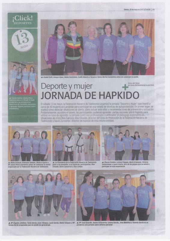 &Eacute;xito de la Jornada &quot;Deporte y Mujer&quot;